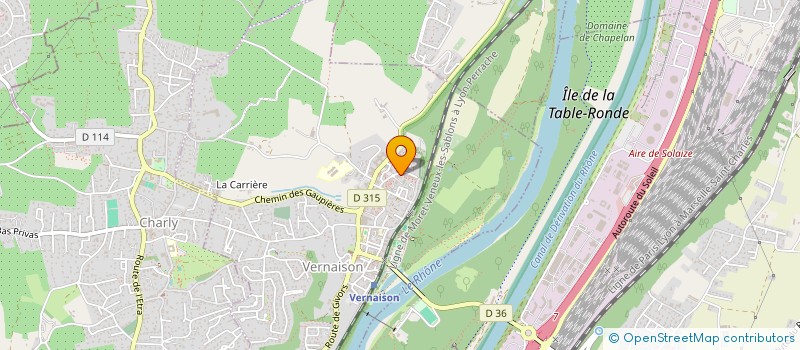 localisation de l'entreprise 920 885 951 à VERNAISON