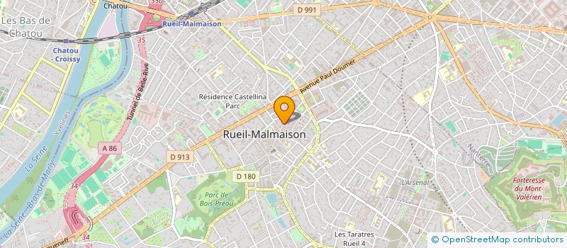 localisation de l'entreprise 920 893 963 à RUEIL-MALMAISON