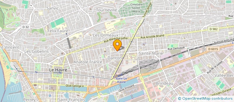 localisation de l'entreprise 920 897 204   LE HAVRE