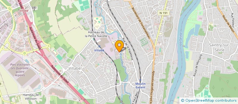 localisation de l'entreprise 920 928 454 à BRETIGNY-SUR-ORGE