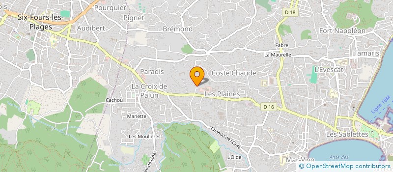 localisation de l'entreprise 920 928 694 à LA SEYNE-SUR-MER