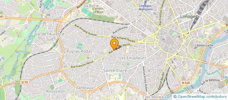 localisation de l'entreprise 920 929 106   SAINT-PRIEST-TAURION