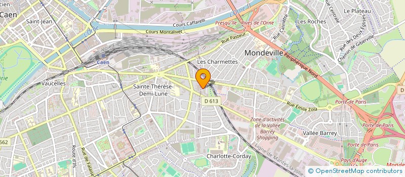 localisation de l'entreprise 920 932 670   MONDEVILLE