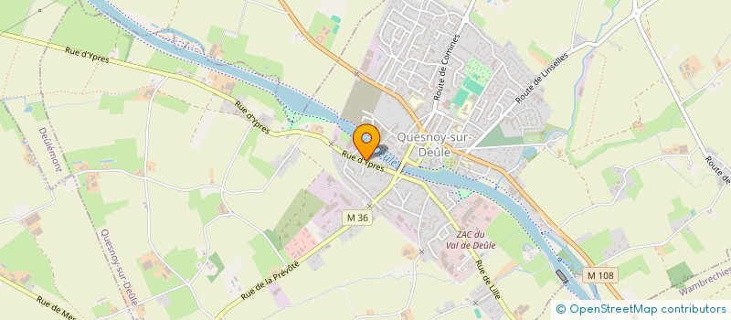localisation de l'entreprise 920 935 202  à QUESNOY-SUR-DEULE