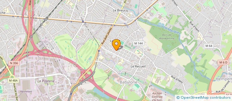localisation de l'entreprise 920 935 335   VILLENEUVE-D'ASCQ