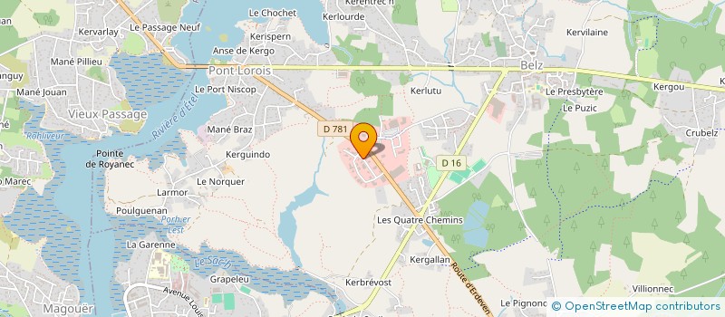 localisation de l'entreprise 920 939 691   PLUVIGNER