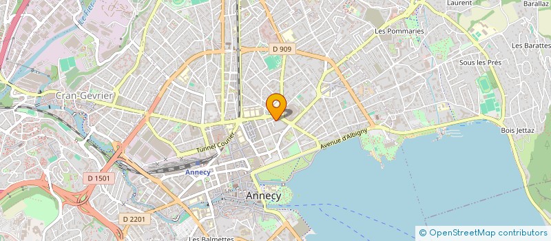 localisation de l'entreprise 920 945 417  à ANNECY