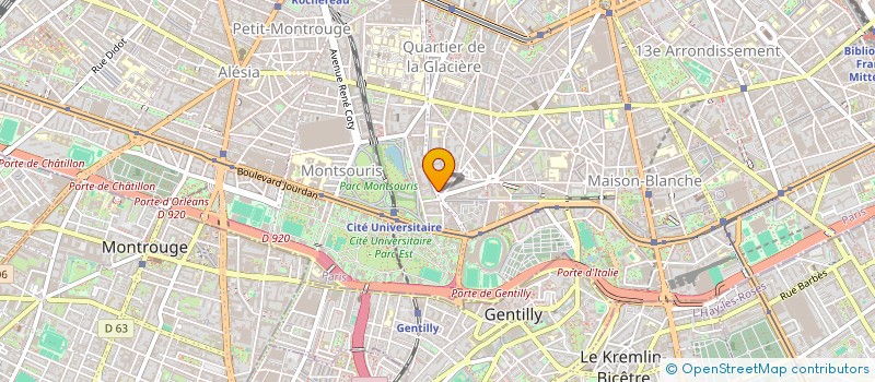 localisation de l'entreprise 920 955 770   PARIS