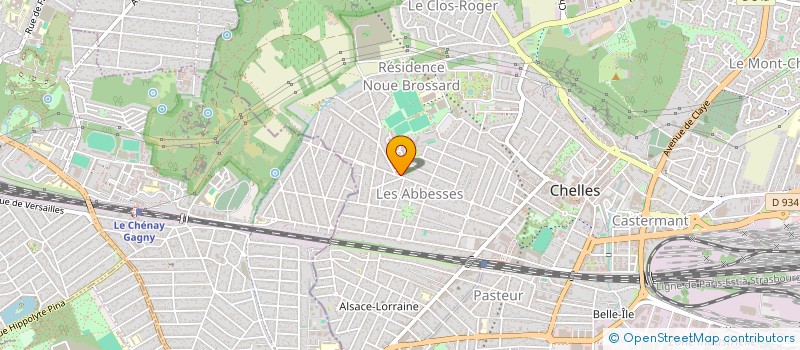 localisation de l'entreprise 920 962 123   CHELLES