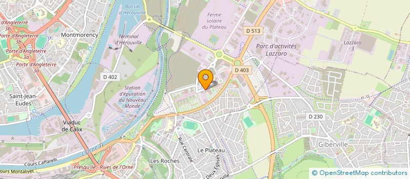 localisation de l'entreprise 920 969 656  à CAEN