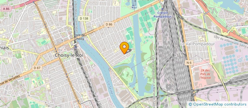 localisation de l'entreprise 920 973 922  à CHOISY-LE-ROI
