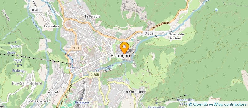 localisation de l'entreprise 920 989 365 à BRIANCON