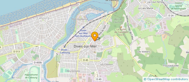 localisation de l'entreprise 920 991 650   CABOURG