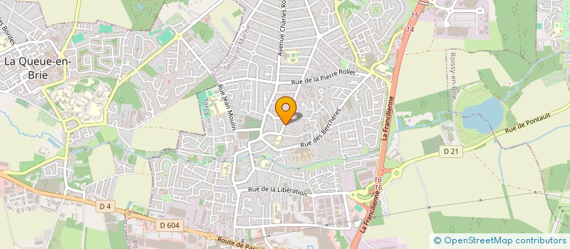 localisation de l'entreprise 920 991 767   PONTAULT-COMBAULT