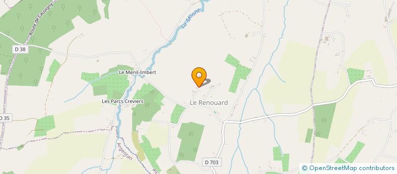 localisation de l'entreprise 920 997 020 à LE RENOUARD