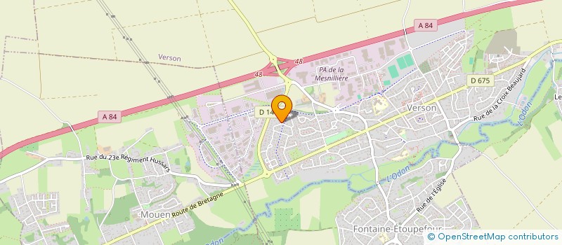 localisation de l'entreprise 920 997 889   CAEN