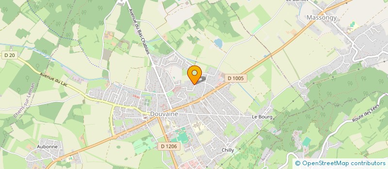 localisation de l'entreprise 921 005 880   DOUVAINE