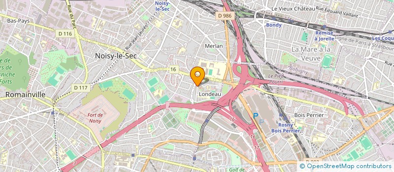 localisation de l'entreprise 921 011 839 à NOISY-LE-SEC