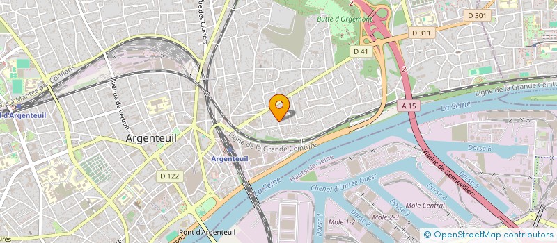 localisation de l'entreprise 921 015 343   ARGENTEUIL