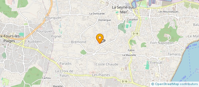 localisation de l'entreprise 921 028 163   LA SEYNE-SUR-MER