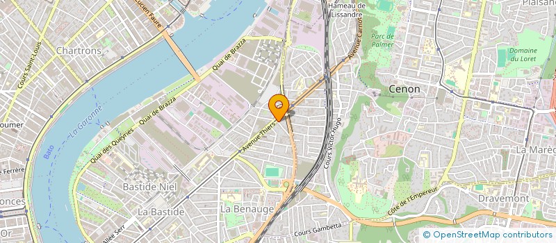 localisation de l'entreprise 921 035 853   BORDEAUX