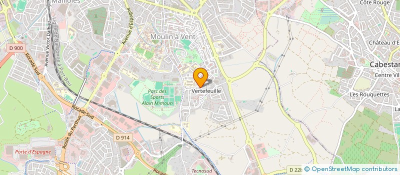 localisation de l'entreprise 921 048 906   PERPIGNAN