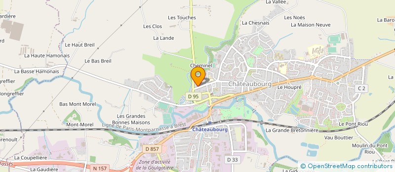 localisation de l'entreprise 921 049 987   CHATEAUBOURG