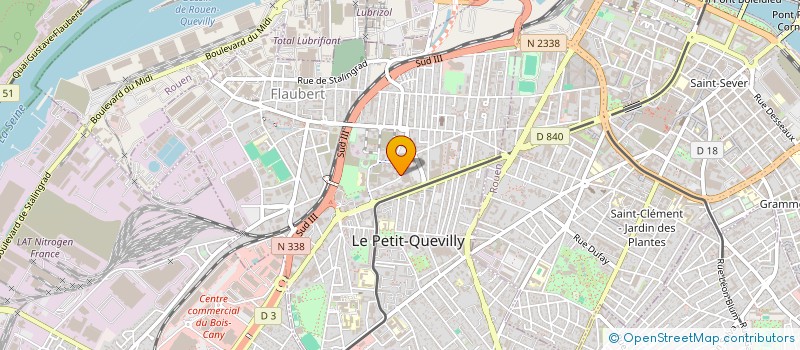 localisation de l'entreprise 921 050 803 à LE PETIT-QUEVILLY