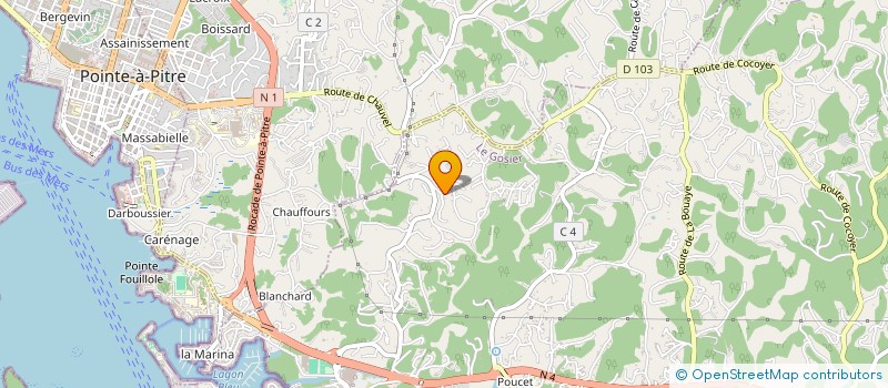localisation de l'entreprise 921 060 976 à LE GOSIER