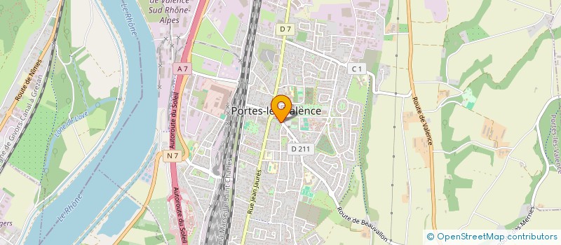 localisation de l'entreprise 921 063 293   PORTES-LES-VALENCE