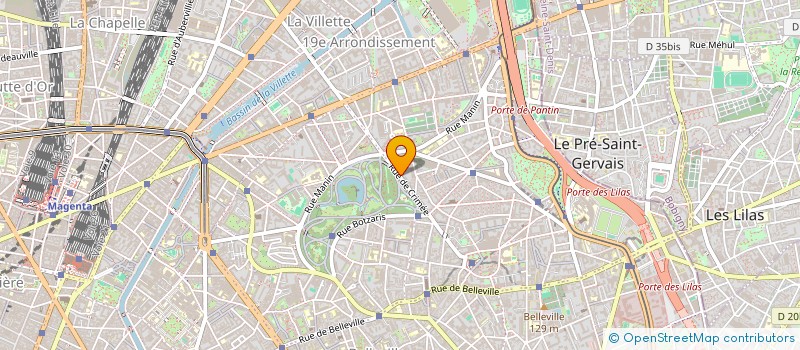 localisation de l'entreprise 921 064 309   PARIS