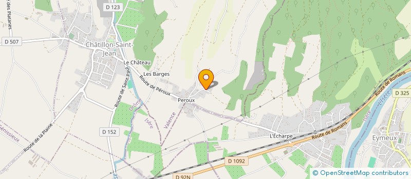 localisation de l'entreprise 921 073 672   CHATILLON-SAINT-JEAN