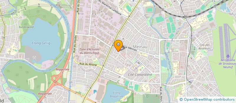 localisation de l'entreprise 921 100 178   STRASBOURG