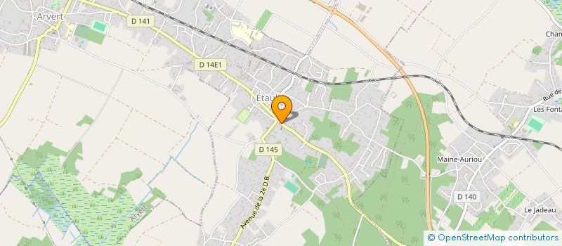 localisation de l'entreprise 921 109 690   SAUJON