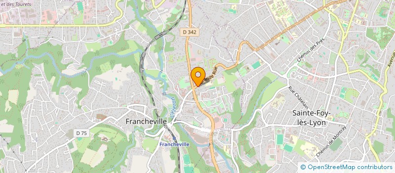 localisation de l'entreprise 921 109 708   FRANCHEVILLE