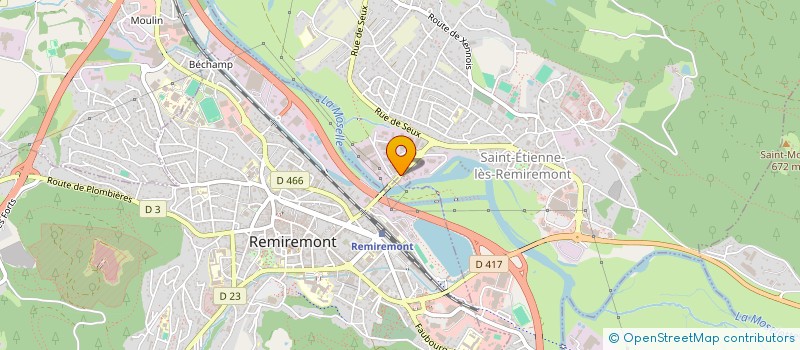 localisation de l'entreprise 921 110 458   SAINT-ETIENNE-LES-REMIREMONT