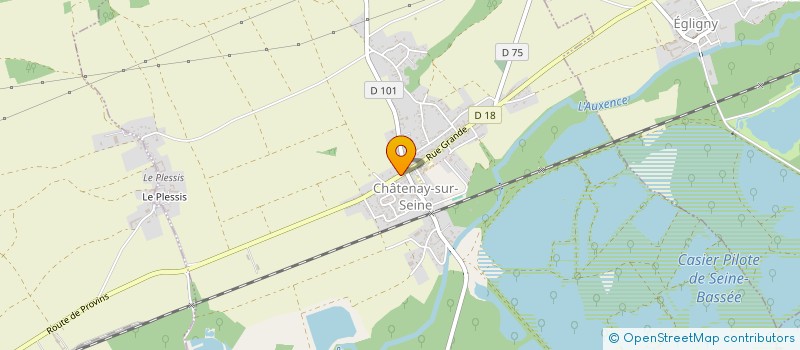 localisation de l'entreprise 921 111 621   CHATENAY-SUR-SEINE
