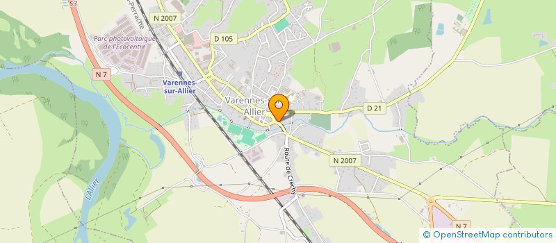 localisation de l'entreprise 921 118 394 à SAINT-POURCAIN-SUR-SIOULE