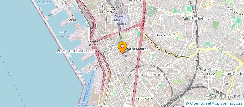 localisation de l'entreprise 921 121 414 à MARSEILLE