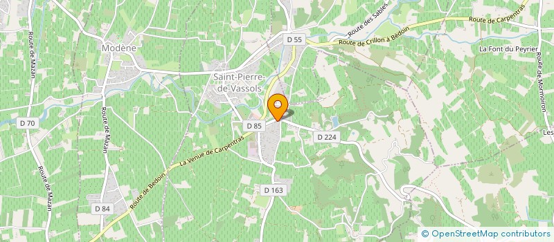 localisation de l'entreprise 921 121 489   BEDOIN