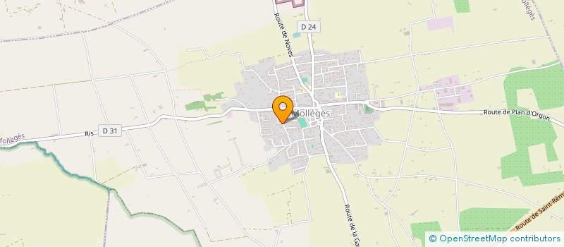 localisation de l'entreprise 921 130 084   MOLLEGES