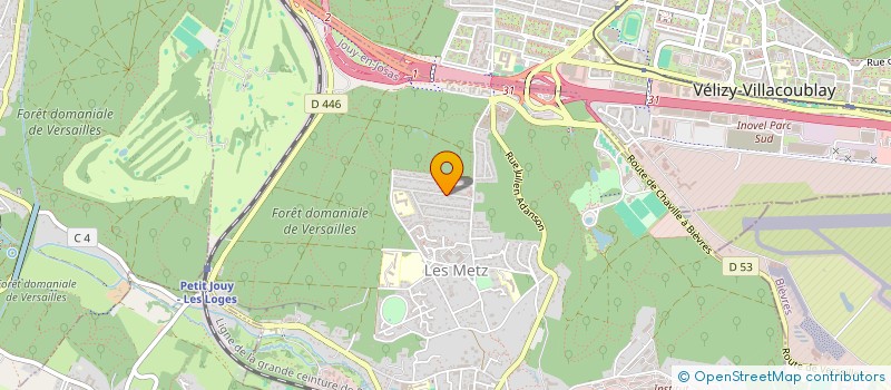 localisation de l'entreprise 921 130 845   BIEVRES