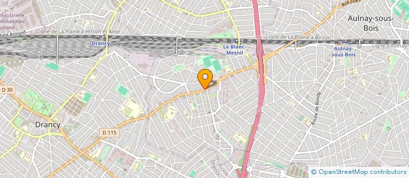 localisation de l'entreprise 921 133 880   LE BLANC-MESNIL