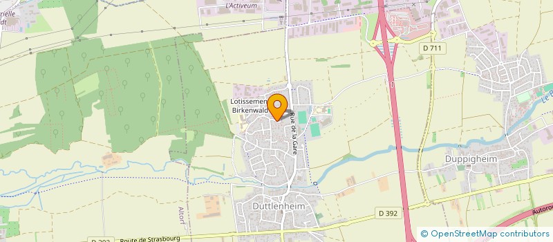 localisation de l'entreprise 921 137 006   MATZENHEIM