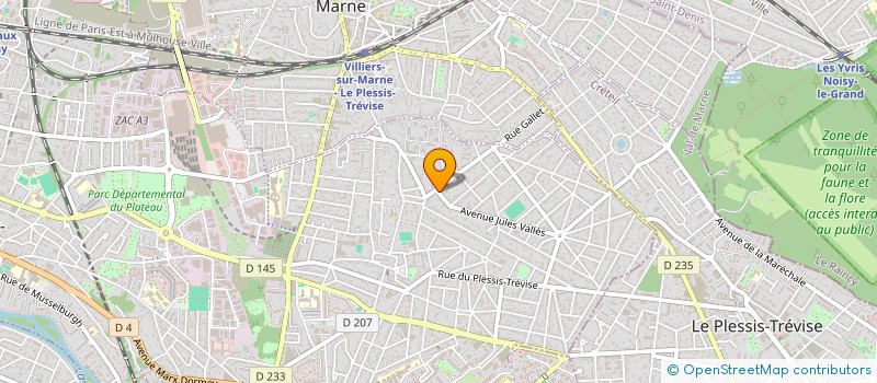 localisation de l'entreprise 921 139 945   CHAMPIGNY-SUR-MARNE