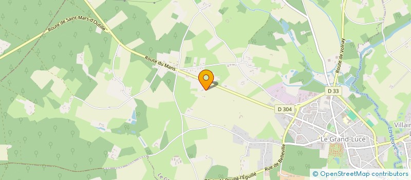 localisation de l'entreprise 921 140 794   MULSANNE