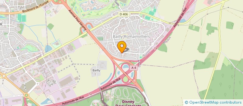 localisation de l'entreprise 921 141 750   MONTEVRAIN