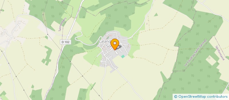 localisation de l'entreprise 921 142 725   LALANDE-EN-SON