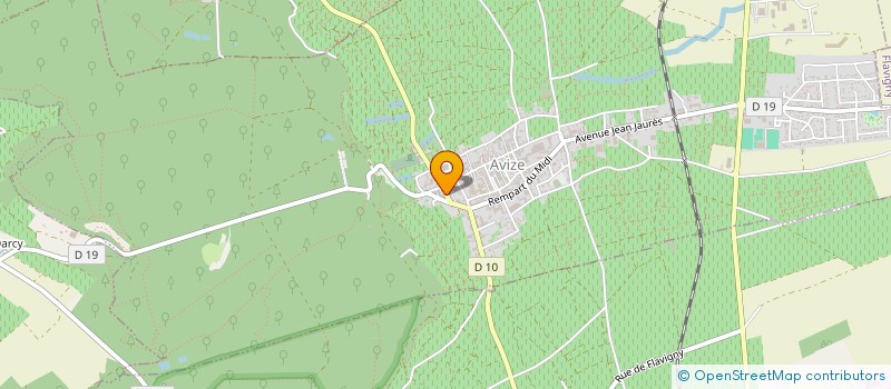 localisation de l'entreprise 921 156 360 à AVIZE