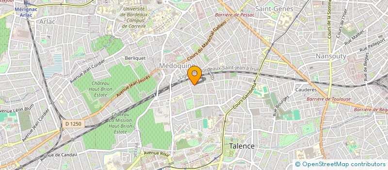 localisation de l'entreprise 921 156 832   TALENCE